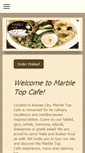 Mobile Screenshot of marbletopcafe.com